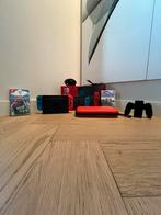 Nintendo Switch + 2 Games + Hoes, Ophalen, Met games, Met 2 controllers, Zo goed als nieuw