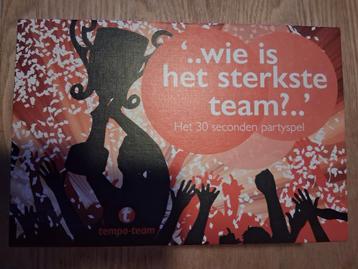 Wie is het sterkste team? - Partyspel beschikbaar voor biedingen