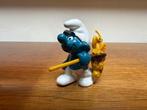 Smurf met vlindernet – Supersmurf, Ophalen of Verzenden, Gebruikt, Overige Smurfen, Poppetje, Figuurtje of Knuffel