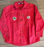 Scouting blouse Bevers rood 128, Verzamelen, Scouting, Ophalen of Verzenden, Gebruikt, Kleding
