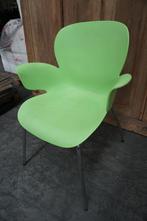 4x kohl stoelen kunststof eetkamerstoelen wachtkamer stoelen, Huis en Inrichting, Stoelen, Kunststof, Gebruikt, Overige kleuren