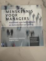 Mensenkennis voor Managers - Handboek Gedrag, Boeken, Ophalen of Verzenden, Zo goed als nieuw, Management