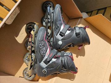 K2 Inline skates + wrist & knee protectors beschikbaar voor biedingen