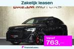 Audi Q3 Sportback 45 TFSI e 245pk S-Line | RSQ3 | TREKHAAK |, Auto's, Audi, Zwart, Leder en Stof, Zwart, Hybride Elektrisch/Benzine