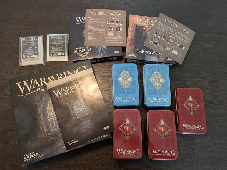 War of the Ring: The Card Game (Alle producten), Hobby en Vrije tijd, Gezelschapsspellen | Kaartspellen, Gebruikt, Een of twee spelers