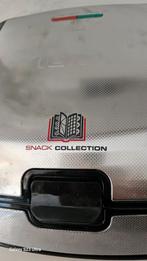 Tefal Snack Collection Toaster/Wafelijzer, Ophalen of Verzenden, Uitneembare platen, Gebruikt