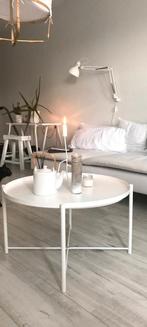 Salontafel van ikea wit, Huis en Inrichting, Tafels | Salontafels, Ophalen, 50 tot 100 cm, 50 tot 100 cm, Minder dan 50 cm