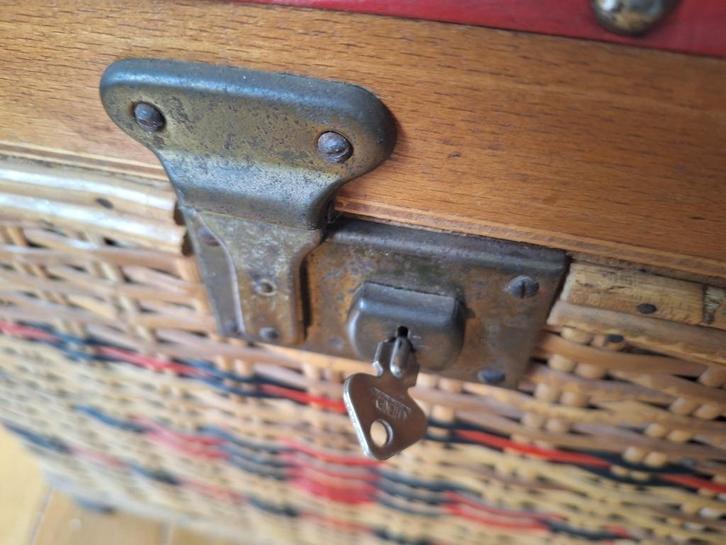 Oude kanis, viskist, zitmand, Antiek en Kunst, Antiek | Overige Antiek, Ophalen