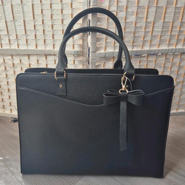 Nieuwe zwarte laptop tas / handtas, Computers en Software, Laptoptassen, Nieuw, Ophalen of Verzenden