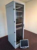 Patchkast / Serverkast 209x60x80cm, Computers en Software, Serverkasten, Ophalen, Gebruikt, Glas, Plaatstaal