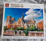 Puzzel 1000 stukjes - Notre Dame Kathedraal, Ophalen of Verzenden, 500 t/m 1500 stukjes, Zo goed als nieuw, Legpuzzel