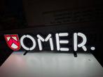 OMER Bier Neon Verlichting, Ophalen of Verzenden, Zo goed als nieuw, Lichtbak of (neon) lamp