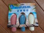 Siliconen hervulbare reisflesjes - 3 stuks - nieuw -, Ophalen of Verzenden, Nieuw, Overige typen