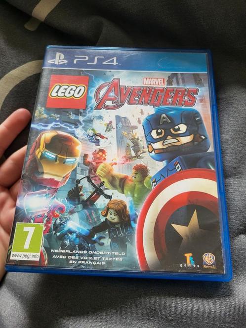 MARVEL'S LEGO AVENGERS PS4, Spelcomputers en Games, Games | Sony PlayStation 4, Zo goed als nieuw, Avontuur en Actie, Vanaf 7 jaar