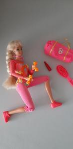 barbie gymnast 1993 turnen en gymnastiek, Ophalen of Verzenden, Gebruikt, Fashion Doll