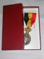 Belgische Burgerlijke Decoratie voor lange Dienst in doosje, Verzamelen, Ophalen of Verzenden, Overige soorten, Overige gebieden