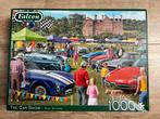 Falcon puzzel 1000 stukjes The Car Show, Ophalen of Verzenden, 500 t/m 1500 stukjes, Zo goed als nieuw