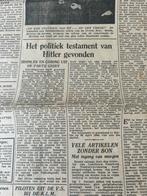 Testament van AH gevonden 1945, Ophalen of Verzenden, Overige soorten, Nederland, Boek of Tijdschrift