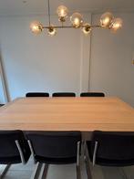 Eikenhouten Eettafel 200x100cm - Model Clear, Ophalen, Gebruikt, 100 tot 150 cm, Eikenhout