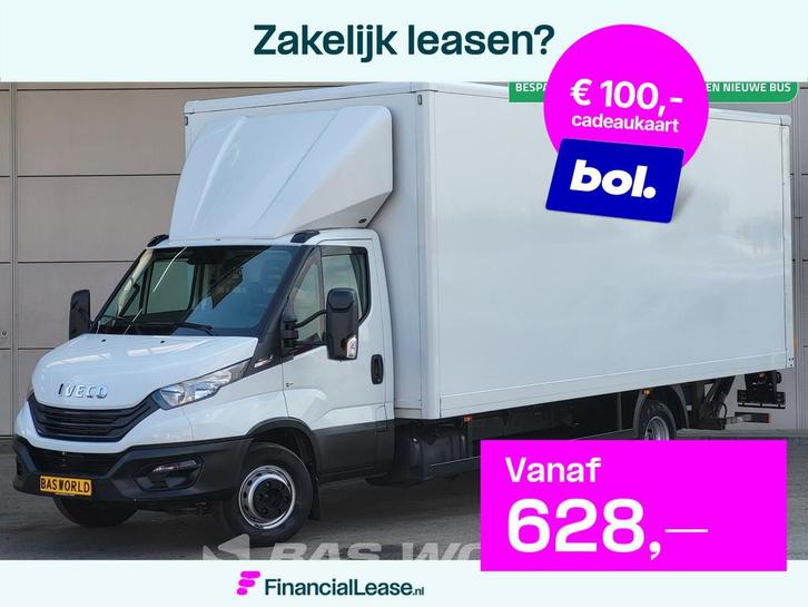 Iveco Daily 72C18 3.0L Automaat Laadklep 7tons 6meter Spoile, Auto's, Bestelauto's, Bedrijf, Lease, Financial lease, Airconditioning