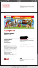 8x kaartjes Hellendoorn, Drie personen of meer, Ticket of Toegangskaart