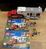 Lego pick up truck met caravan 60182, Ophalen of Verzenden, Zo goed als nieuw, Complete set, Lego