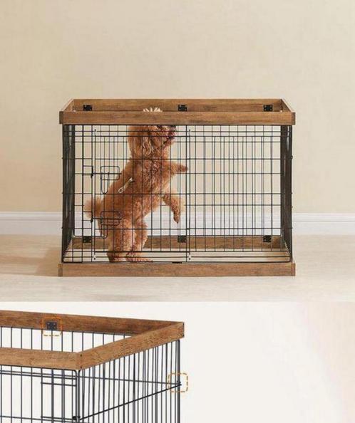 Puppy Box, Schuifdeur nieuw in doos, Dieren en Toebehoren, Hondenbenches, Nieuw, Ophalen