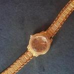 Nieuwe goudkleurig dames horloge ., Ophalen of Verzenden, Zo goed als nieuw, Staal, Overige merken