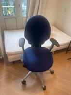 RH Bureaustoel Blauw - Gebruikt, Ophalen, Gebruikt, Blauw, Bureaustoel