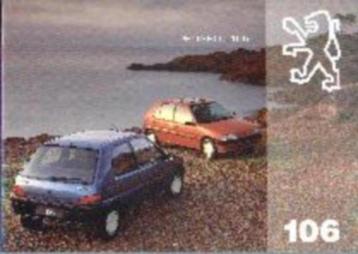 Peugeot 106 of 107 originele brochure/auto folder '92 - '12 beschikbaar voor biedingen