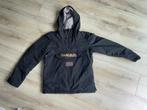 Napapijri winterjas jas Jack rainforest zwart zwarte L, Maat 52/54 (L), Zwart, Ophalen of Verzenden, Zo goed als nieuw
