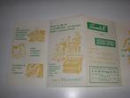 Leuke reclamefolder Scandalli en Settimo Soprani Accordeons, Gelezen, Folder, Ophalen of Verzenden, Accordeon dealer