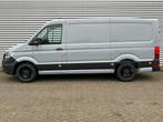 MAN TGE 35 2.0 L3H2 3.180 180PK Automaat 4x4 LED Camera Sens, Auto's, Bestelauto's, Automaat, Stof, Zwart, 4 cilinders