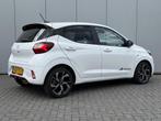 Hyundai i10 1.0 T-GDI N Line 5-zits / 90 PK / Navigatie / Ac, Auto's, Hyundai, Stof, Euro 6, Wit, Origineel Nederlands