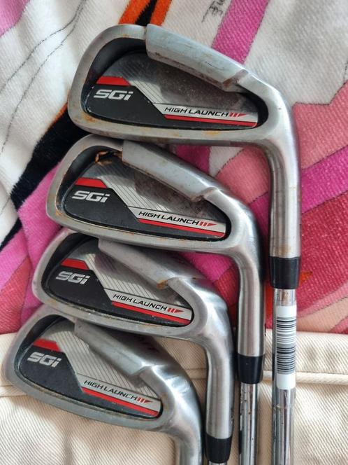 Wilson ProStaff SGI ijzers 5, 7, 9 & PW, prima conditie., Sport en Fitness, Golf, Gebruikt, Set, Overige merken, Ophalen of Verzenden