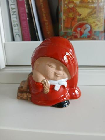  Jie Gantofta kerst gnome/kabouter beeldje van keramiek  beschikbaar voor biedingen