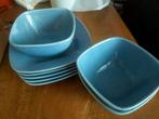 5 BORDEN en 2 BAKKEN,Nieuw!!, Ophalen of Verzenden, Zo goed als nieuw, Overige stijlen, Bord(en)