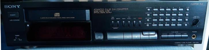 Sony CDP-915 CD-speler de hoogste model voor ES-serie met AB, Audio, Tv en Foto, Cd-spelers, Gebruikt, Sony, Ophalen of Verzenden
