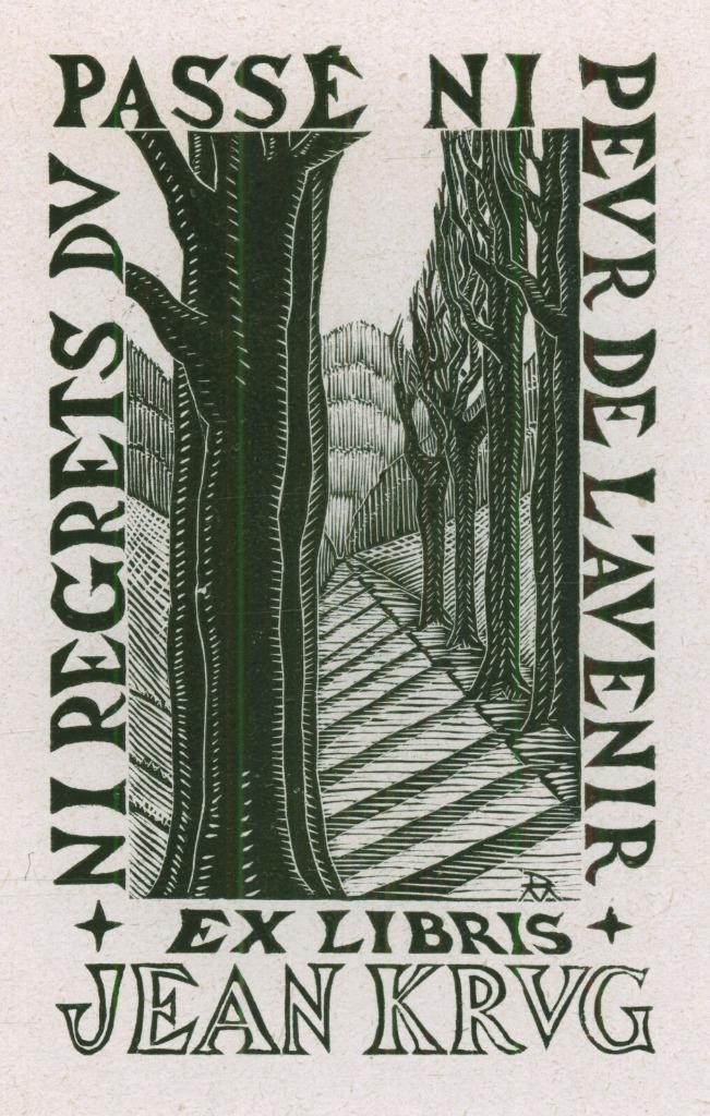 3259 Ex Libris Frankrijk : Daniel Meijer, z.j., Antiek en Kunst, Kunst | Etsen en Gravures, Verzenden