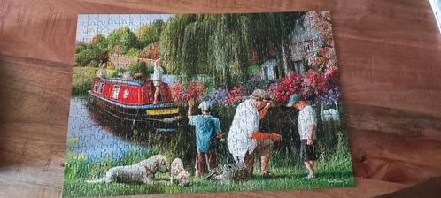 Gibsons Legpuzzel - Gone Fishin' - 500 stukjes, Hobby en Vrije tijd, Denksport en Puzzels, Zo goed als nieuw, Legpuzzel, 500 t/m 1500 stukjes