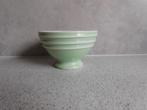 Spoelkom 10 cm. Groen Ribbel BFK Boch Frere Keramis, Ophalen of Verzenden