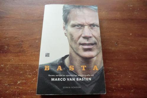 boek - Basta - biografie van Marco van Basten - Edwin Schoon, Boeken, Sportboeken, Gelezen, Balsport, Ophalen of Verzenden
