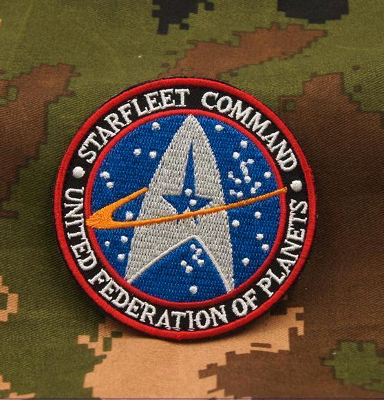 Mooi STAR TREK STARFLEET kleding stoffen patch, Verzamelen, Film en Tv, Nieuw, Kleding, Ophalen of Verzenden