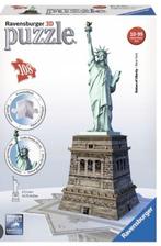 Ravensburger Puzzel Statue of Liberty 3D - Legpuzzel, Ophalen, Minder dan 500 stukjes, Zo goed als nieuw