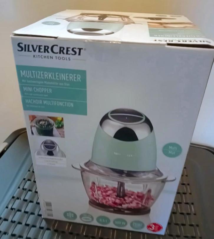SILVERCREST Multihakker mint, Witgoed en Apparatuur, Keukenmixers, Nieuw, 4 liter of meer, 3 snelheden of meer, Ophalen of Verzenden