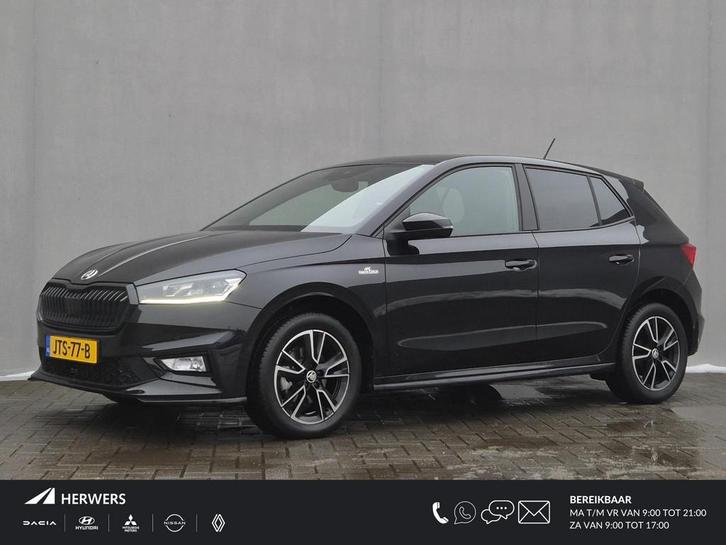 Skoda Fabia 1.0 TSI Monte Carlo Automaat / Digitale cockpit, Auto's, Skoda, Bedrijf, Te koop, Fabia, ABS, Achteruitrijcamera, Airbags