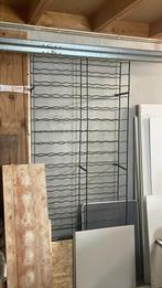 Wijnrek metaal, Huis en Inrichting, Woonaccessoires | Wijnrekken, Ophalen, Gebruikt, 25 flessen of meer, Metaal