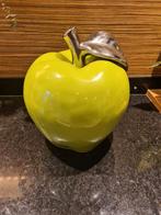 Hele grote appel deco.  Lime groen, Huis en Inrichting, Ophalen of Verzenden, Zo goed als nieuw, Rond, Glas