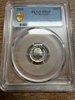 Juliana proof PR65 1956 10 cent pcgs, Ophalen of Verzenden, Koningin Juliana, 10 cent, Losse munt
