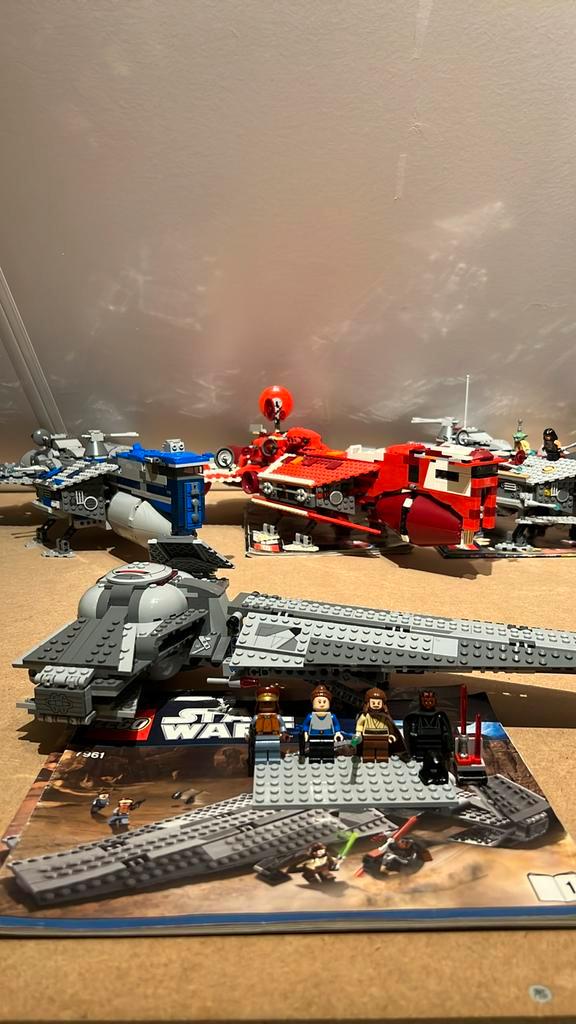 Lego 7961 Star Wars Darth Maul’s Sith Infiltrator, Kinderen en Baby's, Speelgoed | Duplo en Lego, Zo goed als nieuw, Ophalen of Verzenden